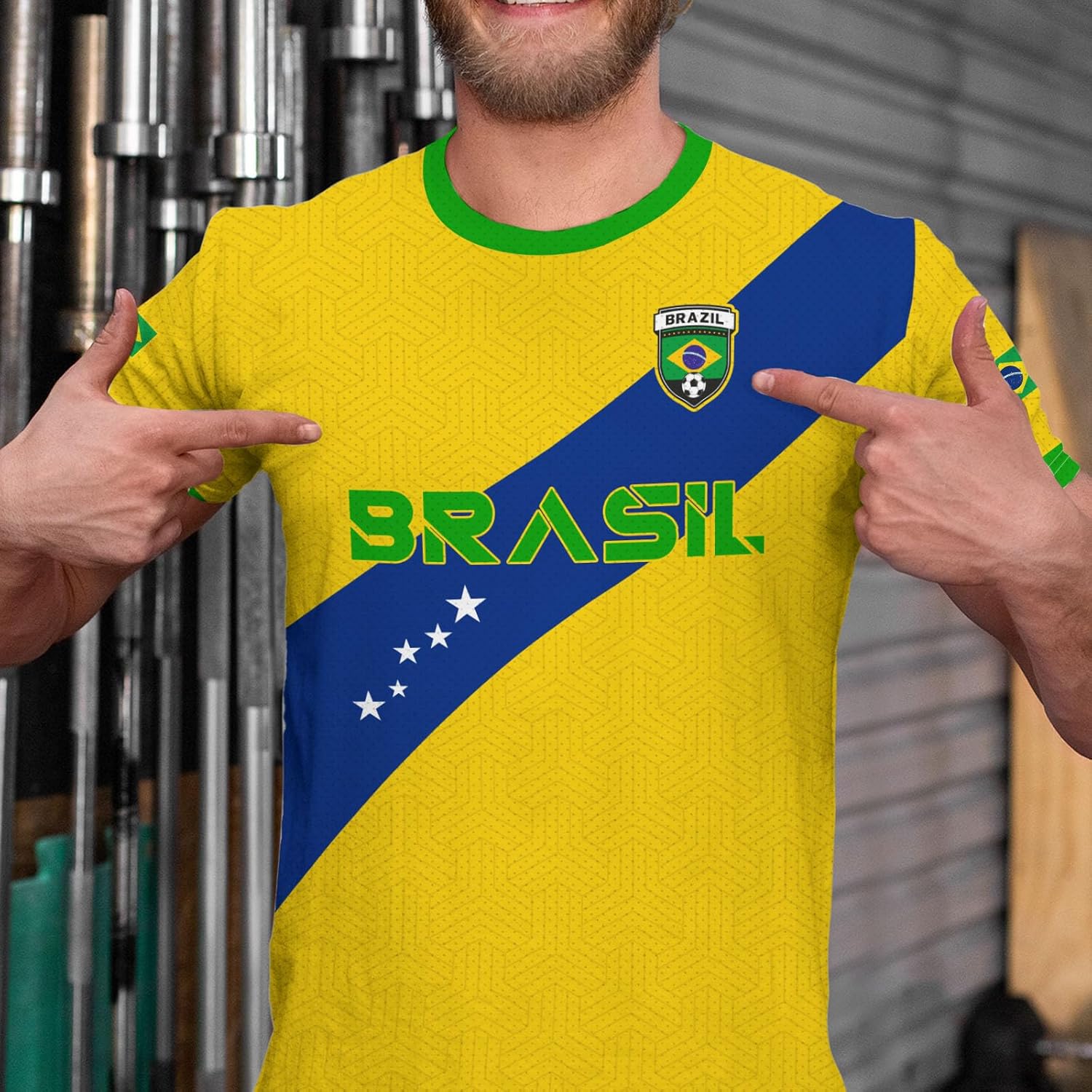 National Flag Soccer Jersey Football Training Apparel Outdoor T-Shirt Print Crewneck Fashion Short Sleeve for Men and Women - Image 5