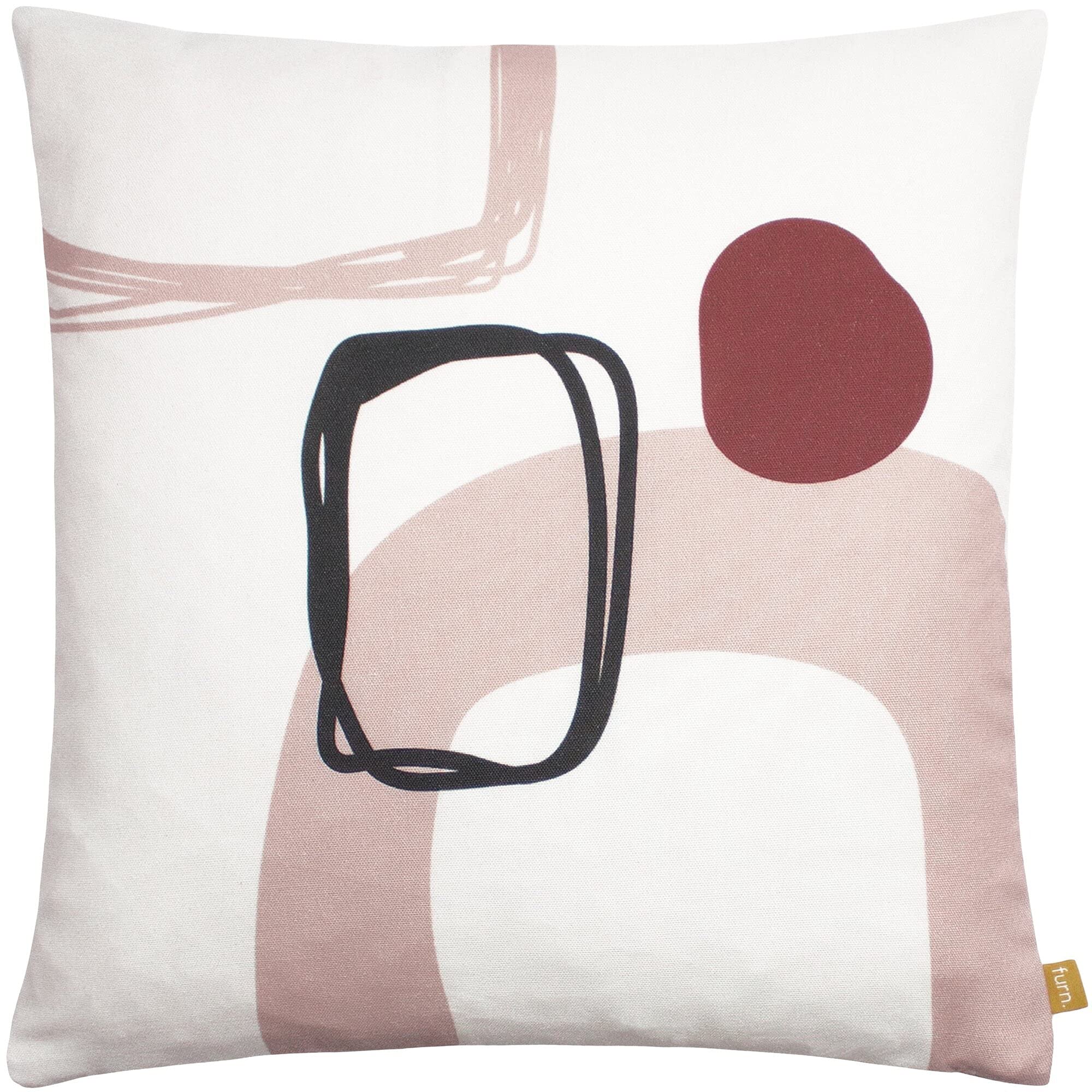 Furn. Aida Geometric 100% Recycled Cushion Cover from B&Q