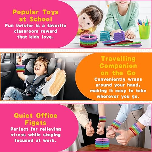 Miniatura 7 de Juguetes sensoriales para niños con autismo  Juguetes sensoriales elásticos texturizados para ansiedad y ansiedad, juguetes sensoriales para