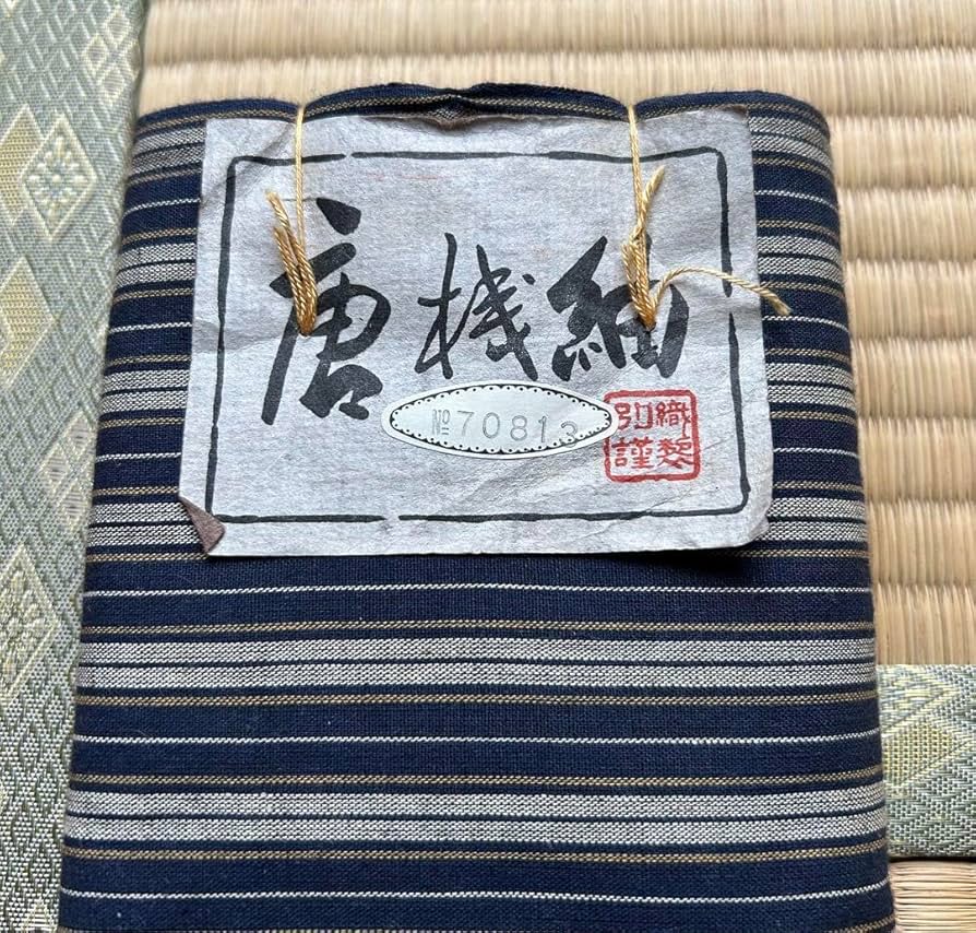 唐桟紬　紬 反物 綿100% 静岡県　日本製 Amazon.co.jp: 唐桟紬 反物 着物 綿100% 管理.管理.反