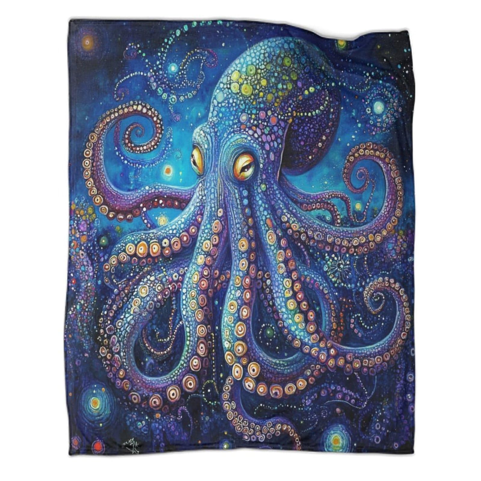 Uendokrnn Boys Style-5 Octopus Blanket 3D Blanket, Warm & Cosy Blankets For Beds, For Kids Adults 40X50inch(100X130cm)