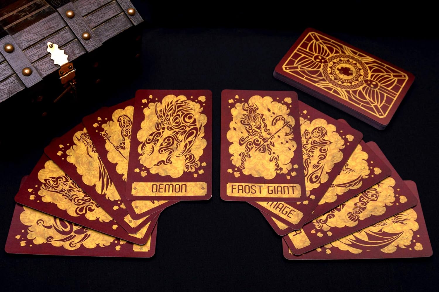 Deck of Illusions for Dungeon Masters | TTRPG | Compatible with Dungeons & Dragons 5th Edition (D&D 5E) and Pathfinder