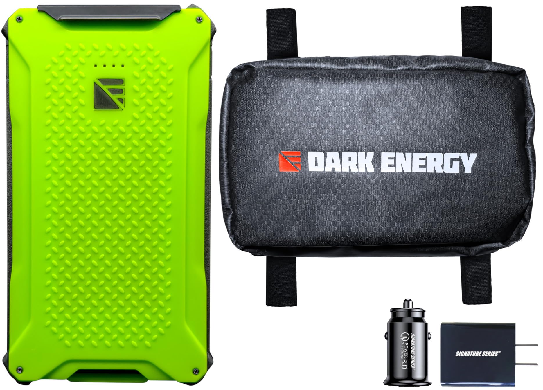 Dark Energy Poseidon Pro Indestructible Power Bank Fast Charging Waterproof Charger for Outdoor Adventures with Dark Energy Molle