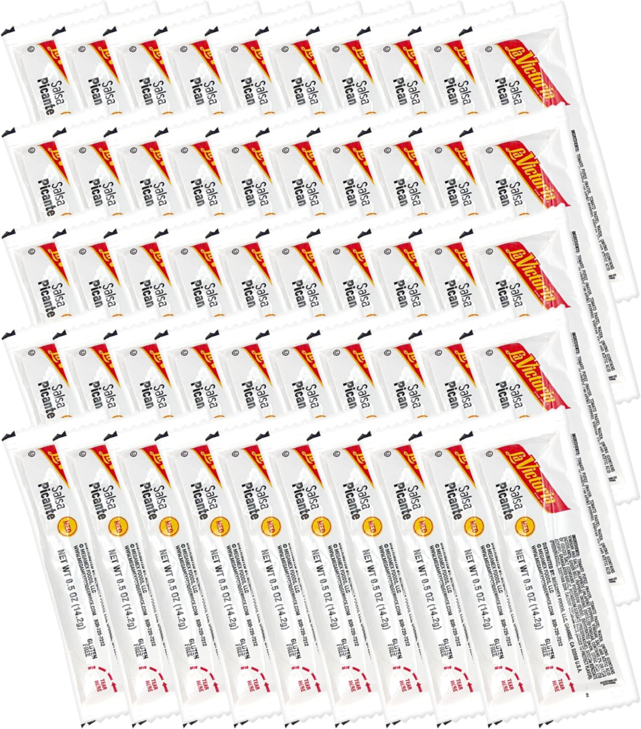 ULTIMATE Hot Sauce Packet Assortment, SingleUse Packet
