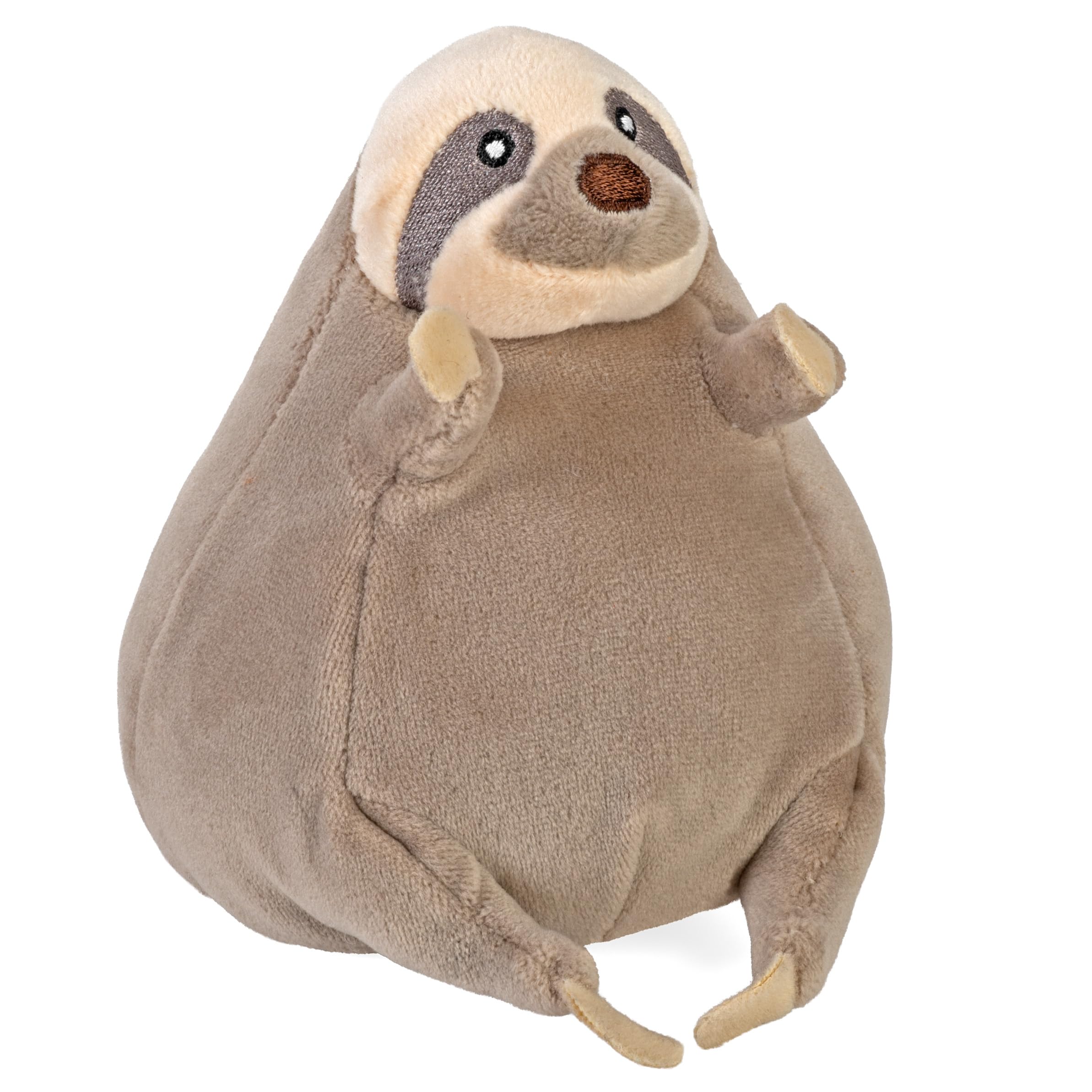Wild Republic Flipkins Sloth, Stuffed Animal, 5 Inches, Plush Toy, Fill is Spun Recycled Water Bottles