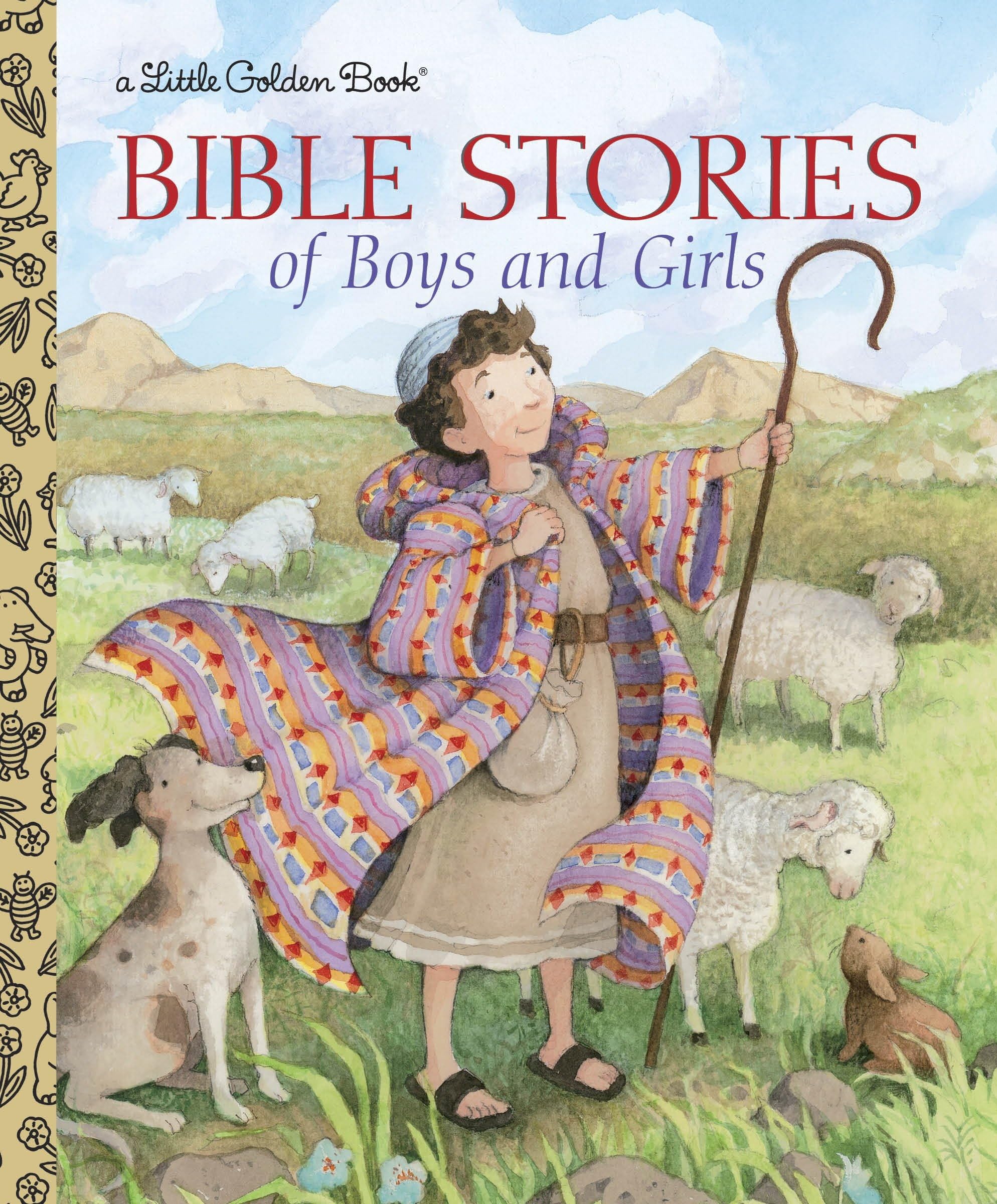 Bible Stories of Boys and Girls (Little Golden Book) Hardcover – Picture Book, January 12, 2010