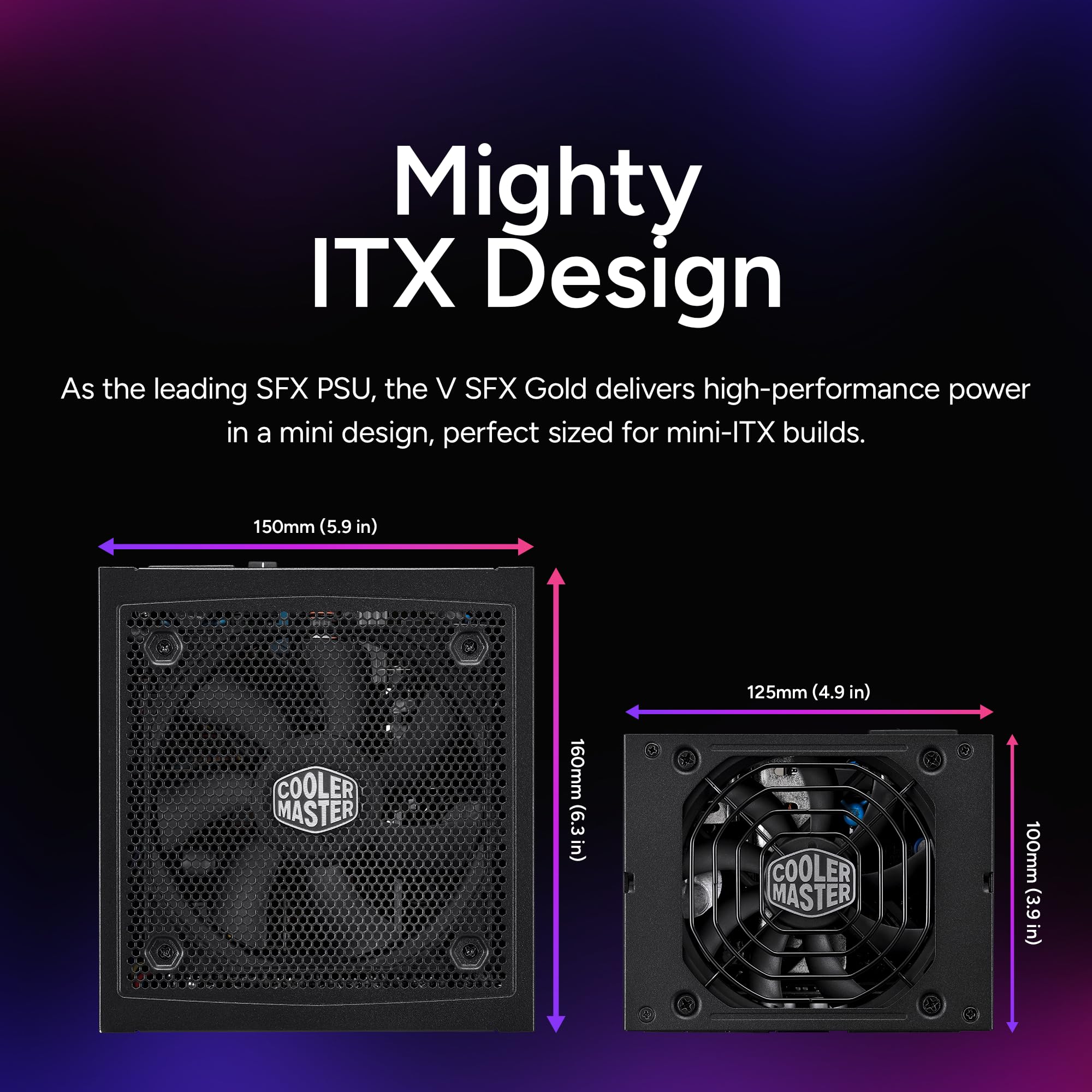 Amazon.com: Cooler Master V750 SFX Gold 750W Small Form Factor PSU