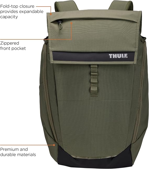 Thule Paramount 27L Backpack, Padded Sleeves Fits 16 Laptop & 11 Tablet