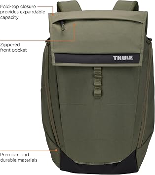 Thule Paramount 27L Backpack, Padded Sleeves Fits 16 Laptop & 11 Tablet