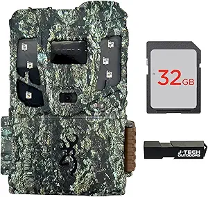 Browning Defender Pro Scout MAX Extreme HD Cellular Trail Game Camera (AT&T+VERIZON) Bundle Includes 32GB Memory Card and J-TECH Card Reader (20MP) | BTCPSMXHD asin的图片