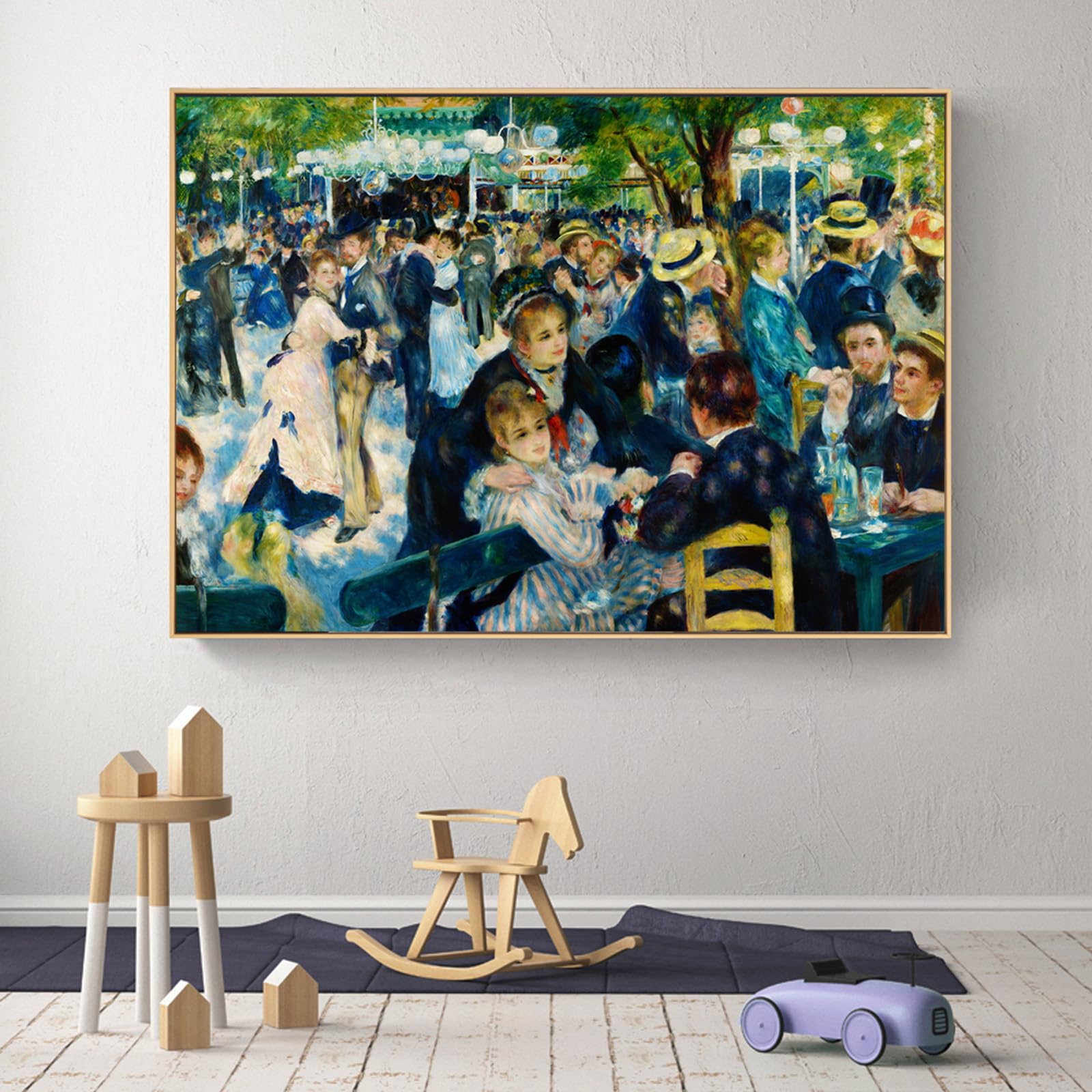 Amazon.com: Yomcut Pierre-Auguste Renoir Bal Du Moulin De La