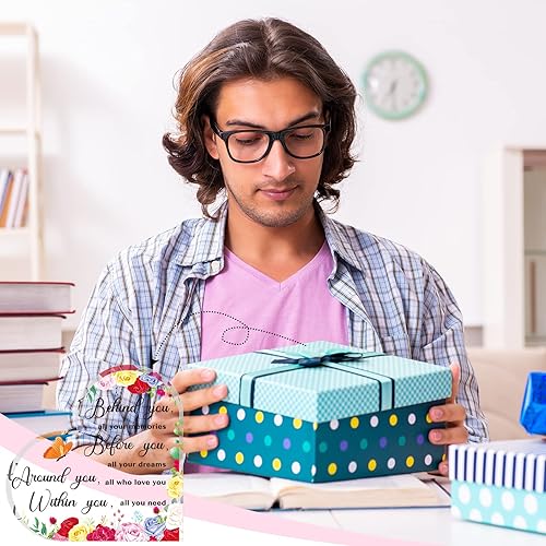 Miniatura 6 de Regalos de graduación universitaria de escuela secundaria para ella, él, corazón acrílico, regalos inspiradores de graduación, recuerdos de