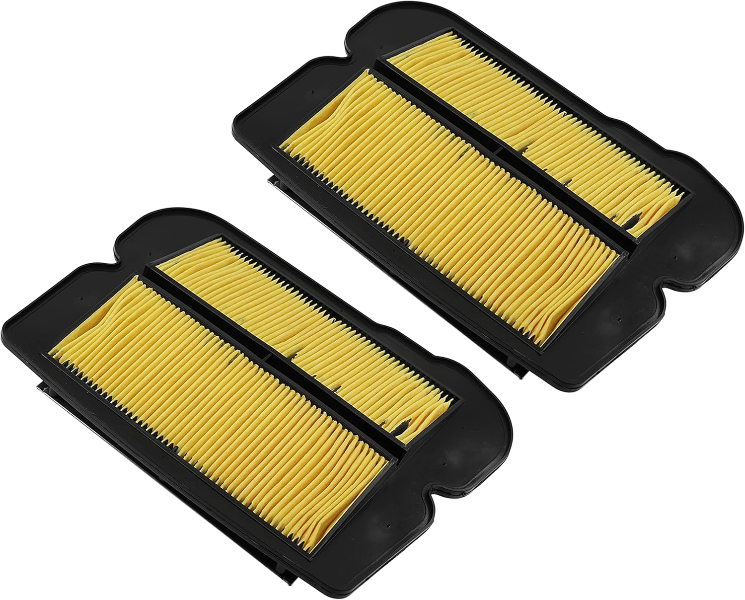 Caltric 2 X Air Filter Compatible with Honda GL1500 1988-1990 / GL1500A ASPENCADE 1990-2000