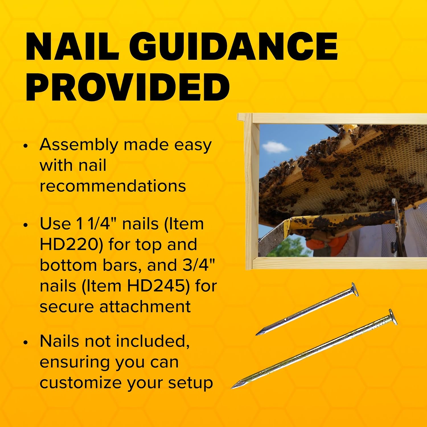 Mann Lake 9 1/8" Deep Unassembled Beekeeping Frames, Groove Top and Bottom, No Holes in Endbars, Designed for High Precision and Durability, Compatible with All Uncappers, 100 Pack, Made in the USA