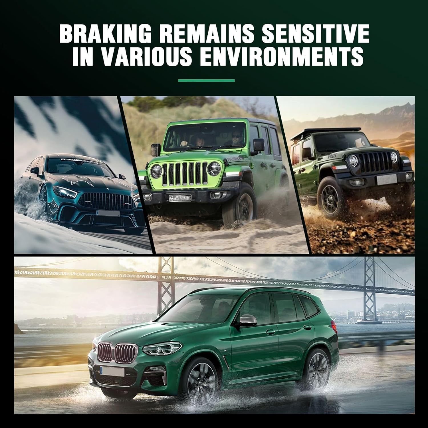 AUTOMUTO 4PCS Front Ceramic Disc Brake Pads Set D787 For Acura CL, RL, TL, TSX, Honda Accord