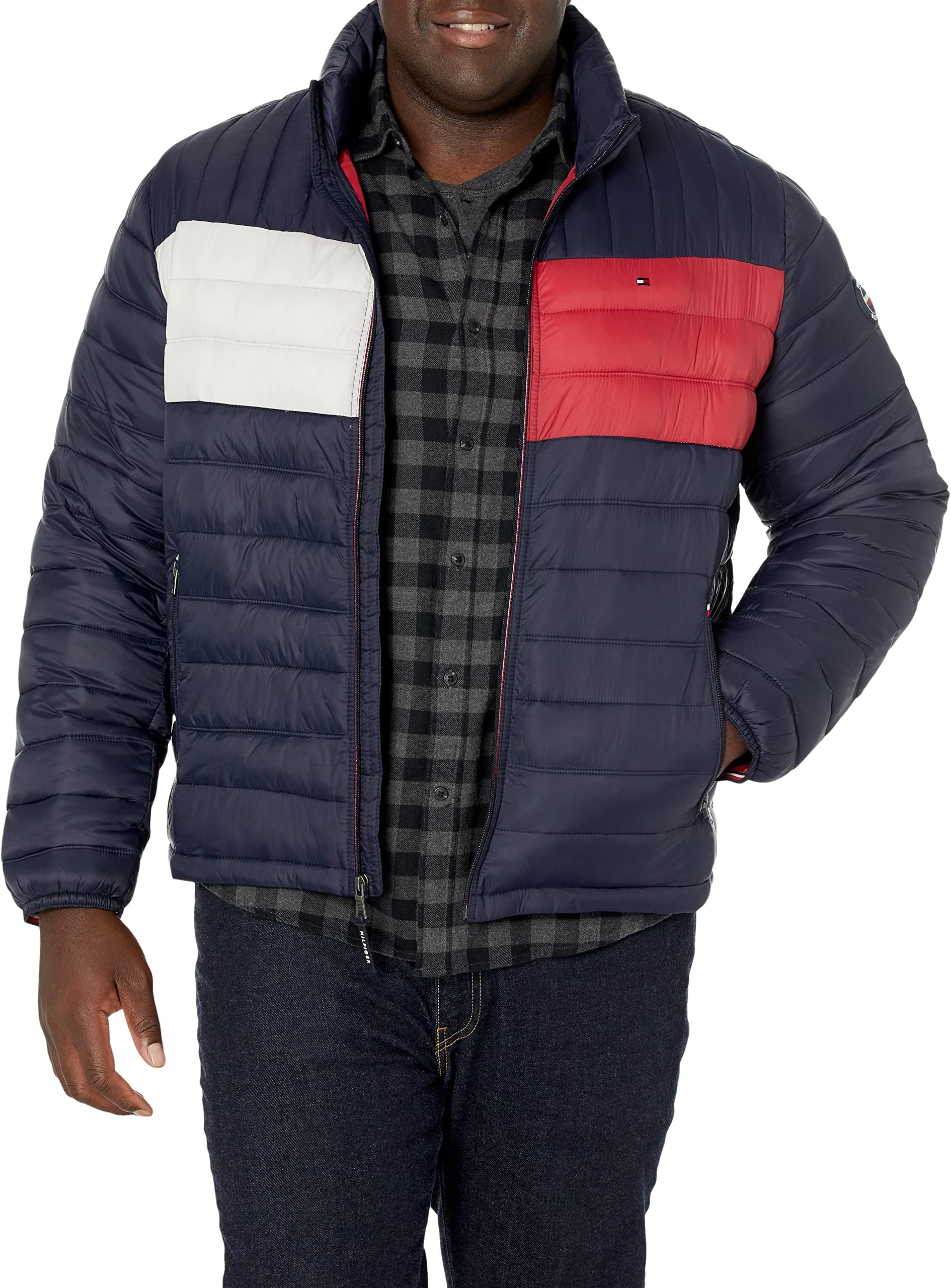 mens Ultra Loft Packable Puffer Jacket Down Alternative Coat