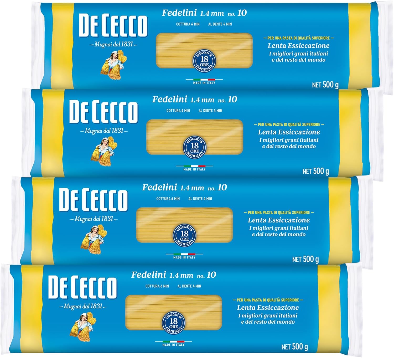 Four De Cecco No.10 fedelini 500g Amazon.ca Grocery & Gourmet Food