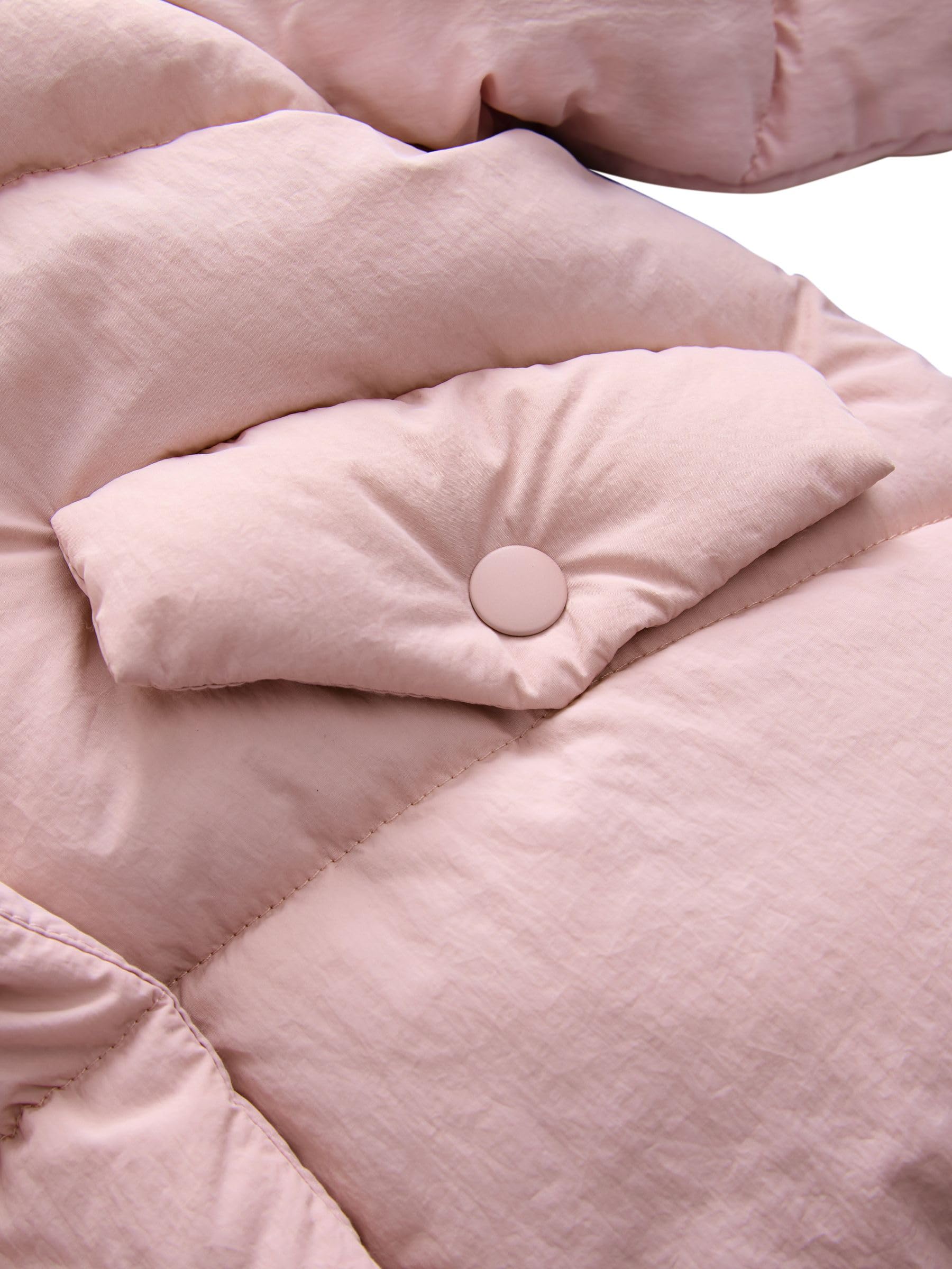 NEXT Fille Manteau rembourré imperméable avec doublure en fausse fourrure