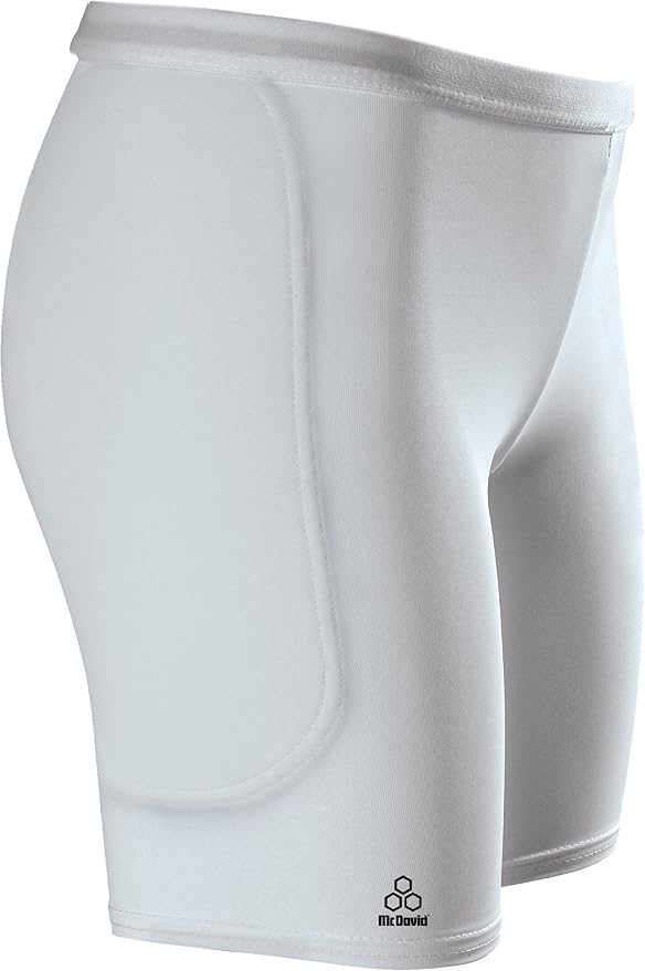 McDavid Women's Padded Sliding Short (White, XXLarge
