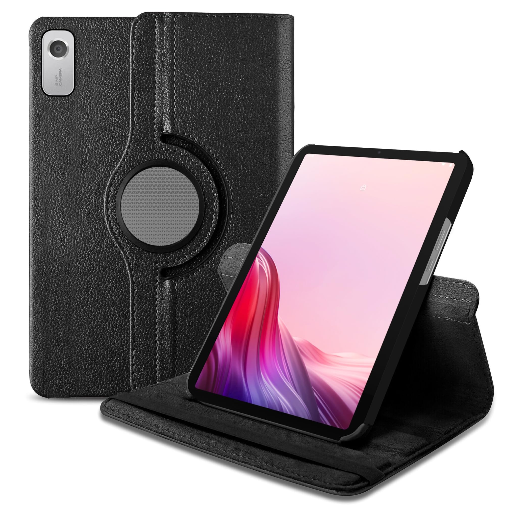 Lenovo Tab M9 ケース付き TGK 360 Rotatable Smart Flip Case Cover for Lenovo Tab M9 9 Inch