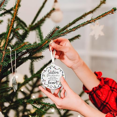 Miniatura 7 de Adorno para hermana  Adorno de Navidad para hermana 2023  Regalos para hermanas para Navidad 2023  Regalos de hermana  Regalos de hermana  Adornos