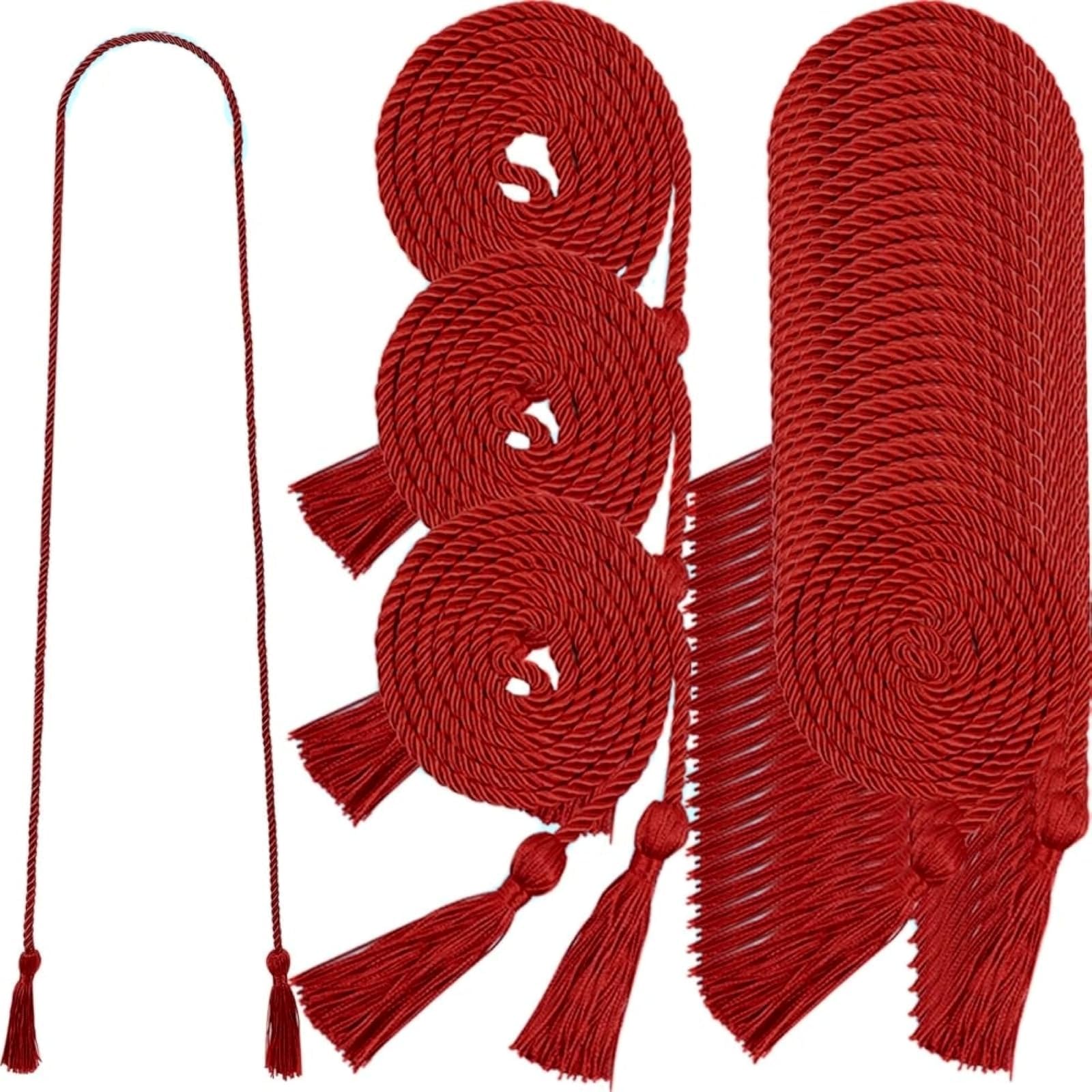 Cordon d'honneur de diplôme rouge pour célébrer et récompenser les lauréats - Lot de 24