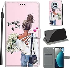 Case for Xiaomi Redmi Note 15 Pro 5G (Not for 4G), with Card Slot Magnetic Closure Flip Folio Protection Case, Small