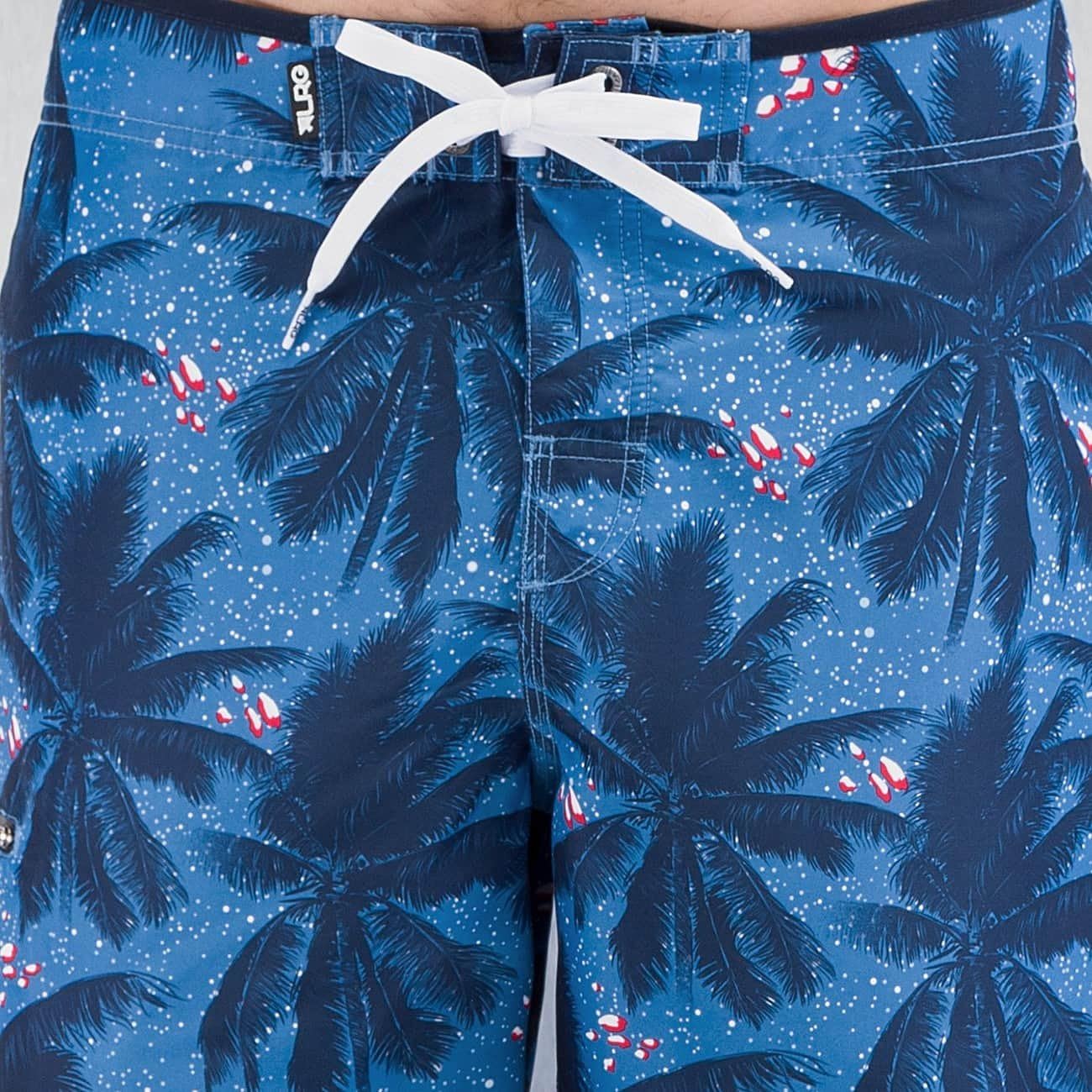LRG Men's Print Drawstring Boardshorts