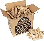 Mini Pizza Oven Wood 6 Inch Firewood Pizza Logs Naturally Cured White Oak Hardwood for Portable Wood Pizza Ovens 790 Cubic Inches, Approximately 12-14lbs