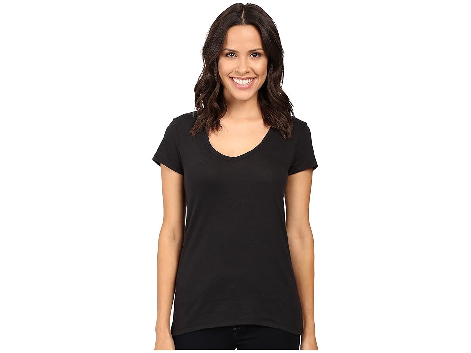 

Alternative Vintage 50/50 The Keepsake V-Neck Top (Black) Women's T Shirt