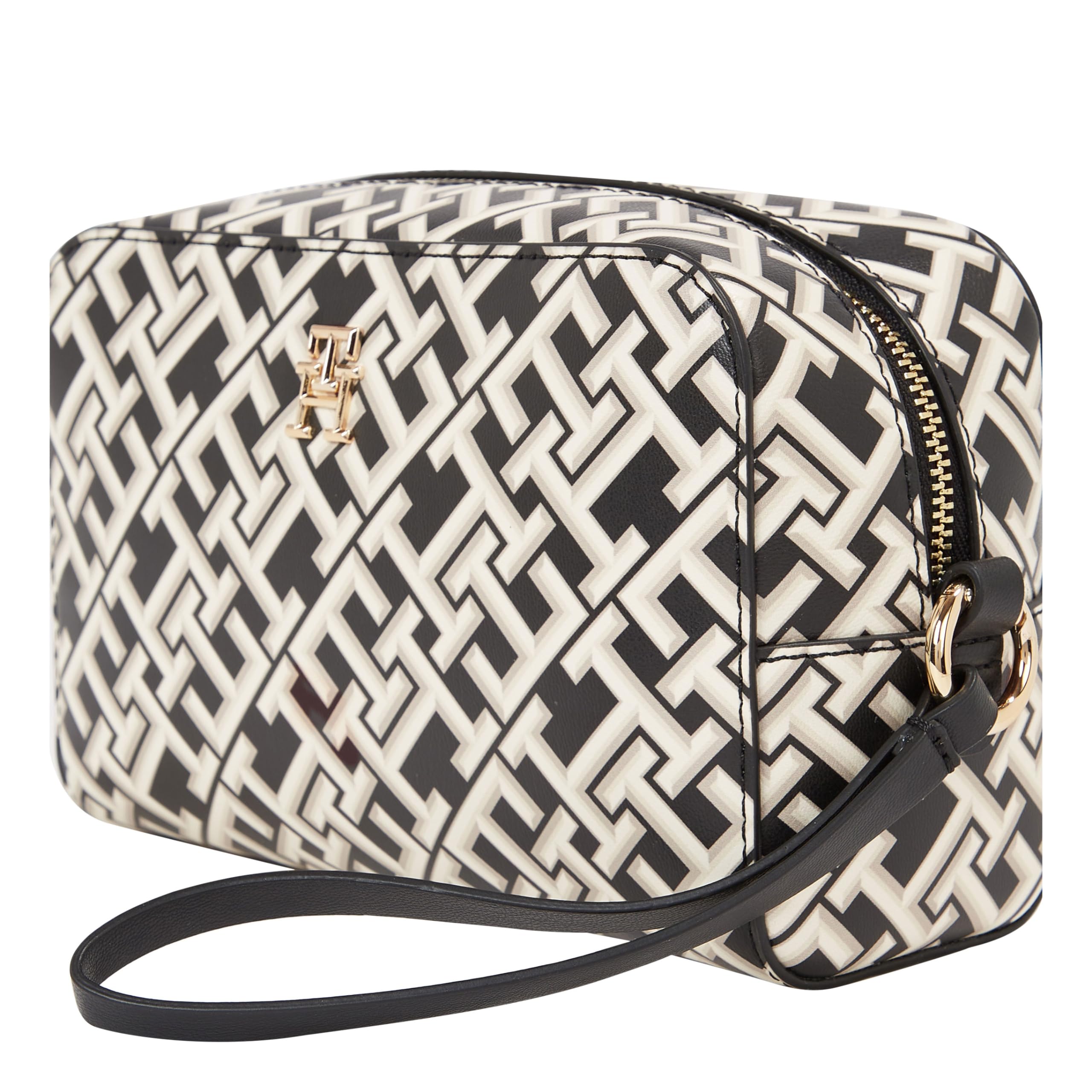 Tommy Hilfiger Neceser Negro AW0AW15745-BDS, para Mujer