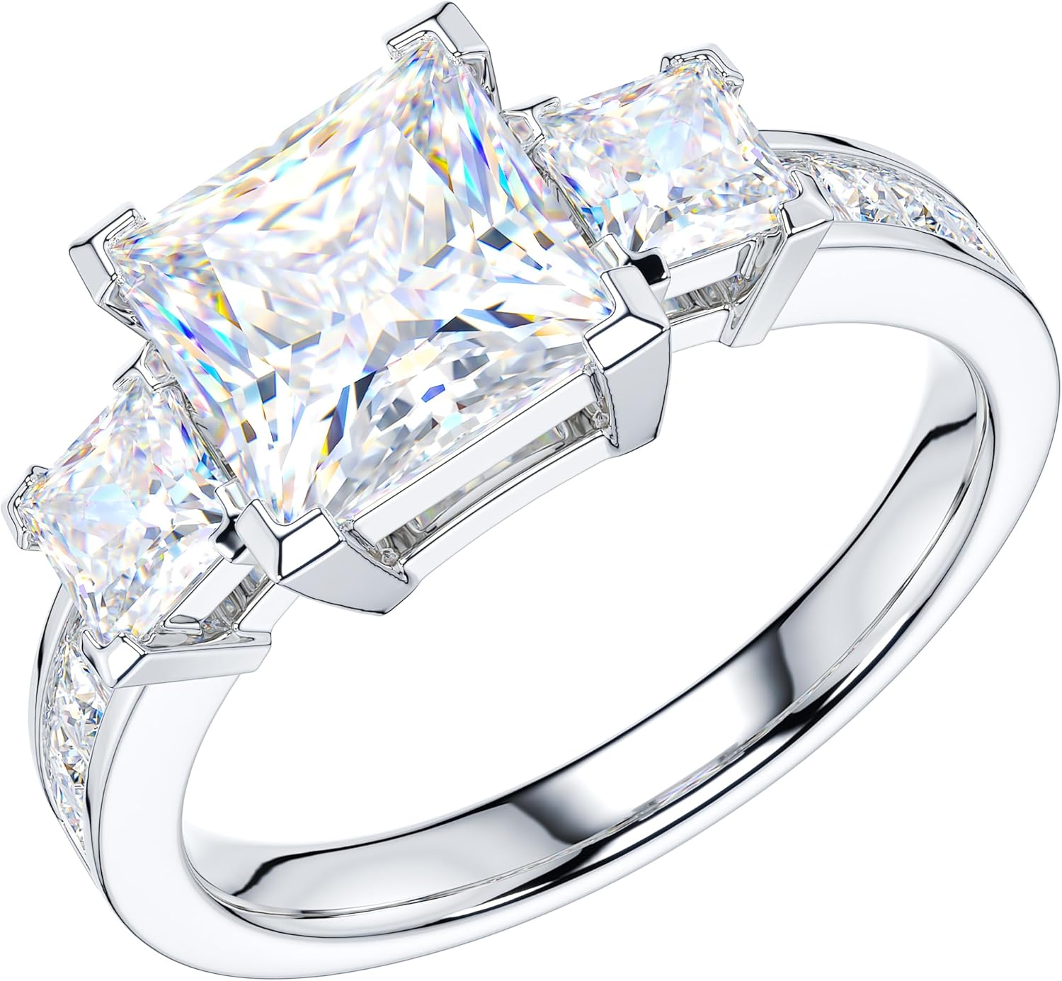 Alliance Bague De FianÃ§ailles Alger Celtic Heart And Trinity Knot - Main Image