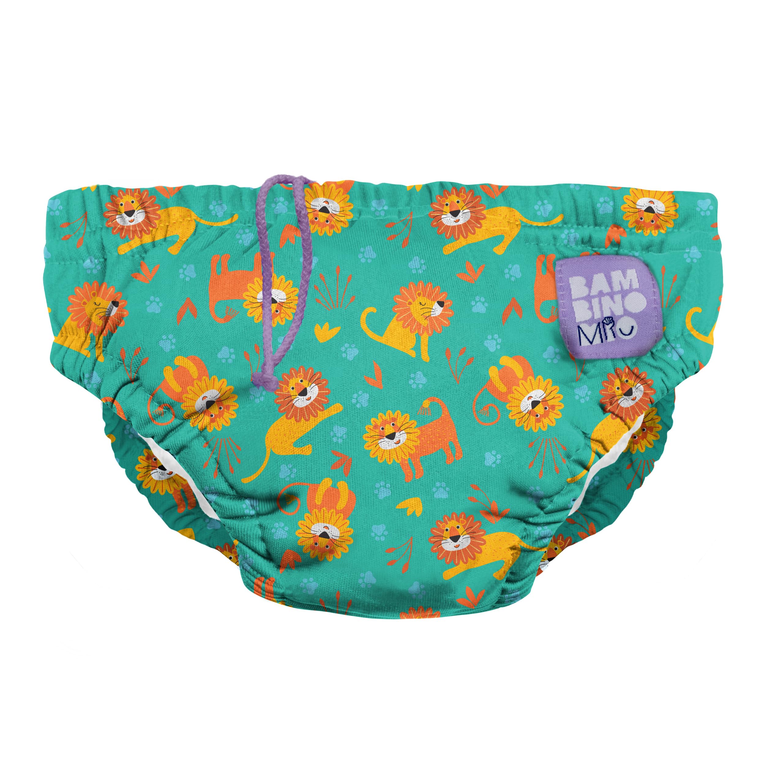 Bambino Mio, 2-3 Years, Baby & Toddler Reusable Swim Diaper (The Sly Crocodile) — view 10