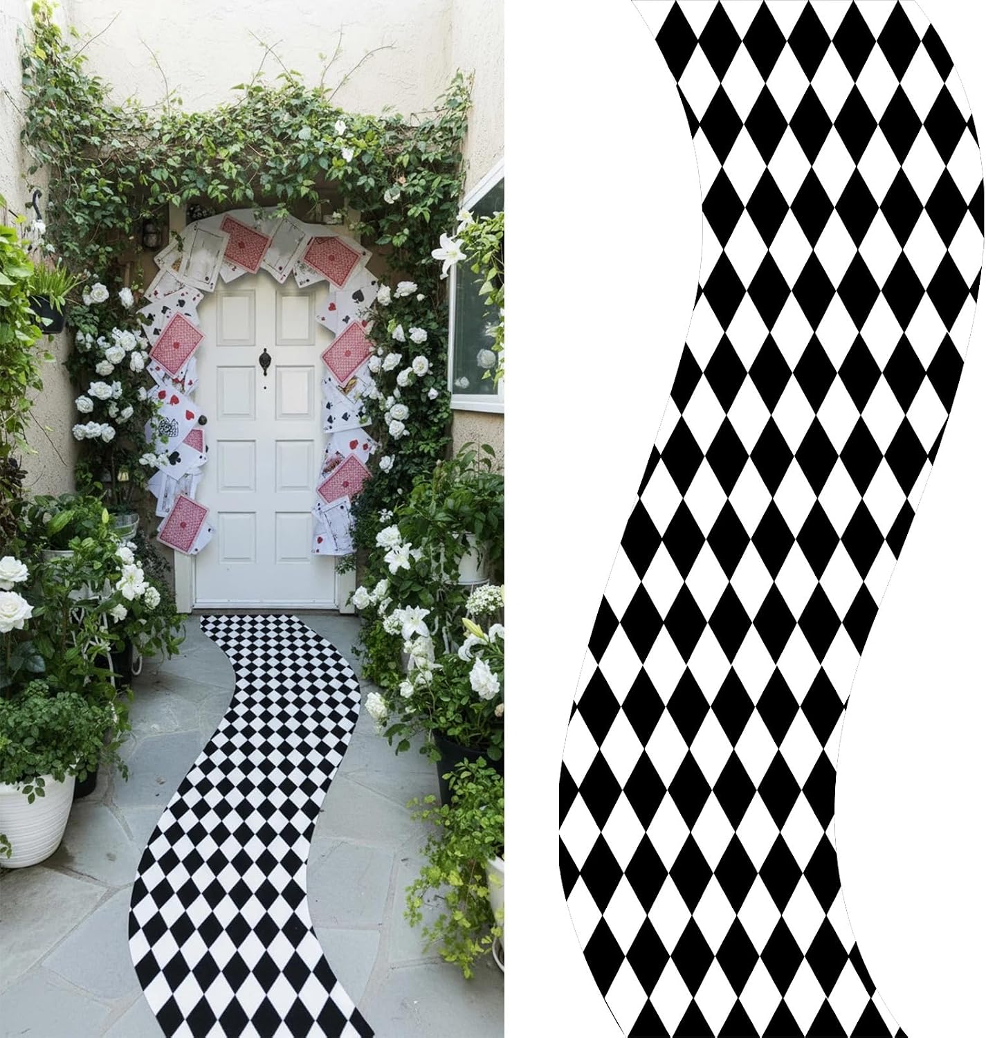 Tinideya 118 x 39 Inch Filmstrip Movie Night Party Decoration Aisle Runner Movie Theme Film Strip Party Supplies for Cinematic Trunk or Treat Cinema Car Decor Birthday Parties Theme Prom Supplies