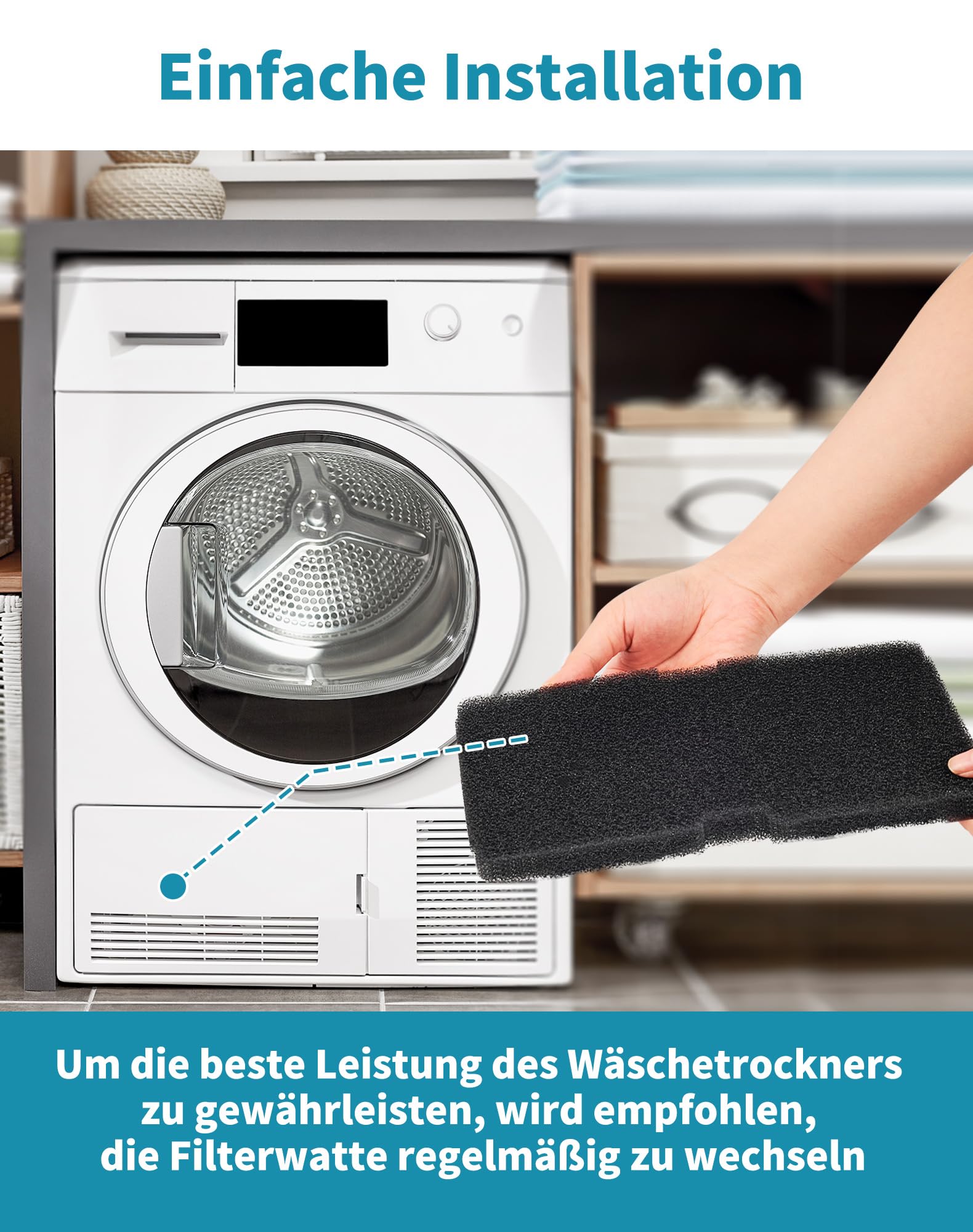 10 stuks drogerfilters voor vervanging van de droger 2964840100