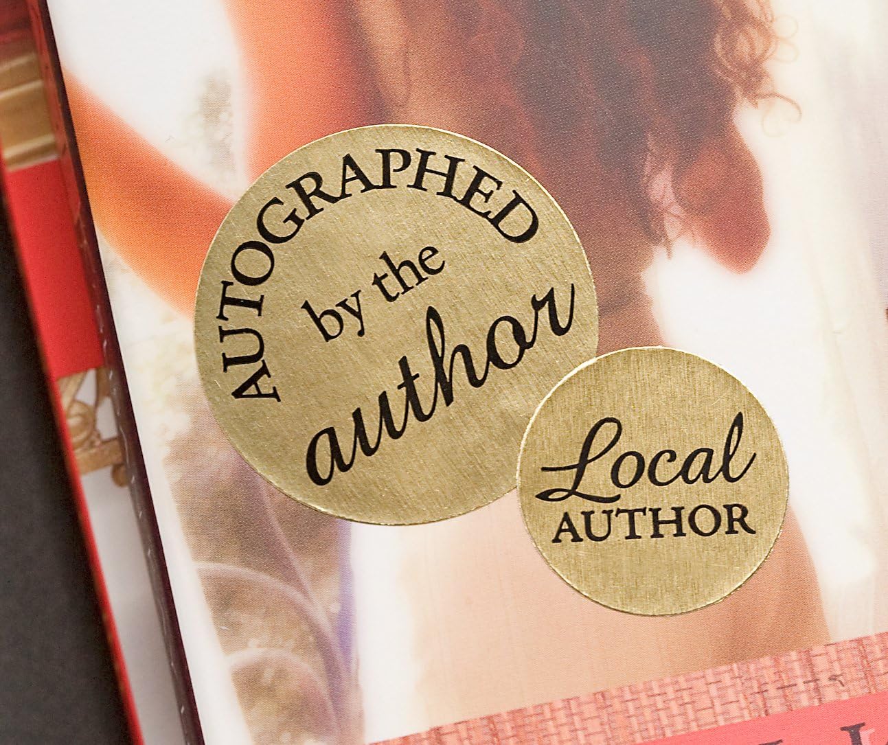 Local Author Stickers