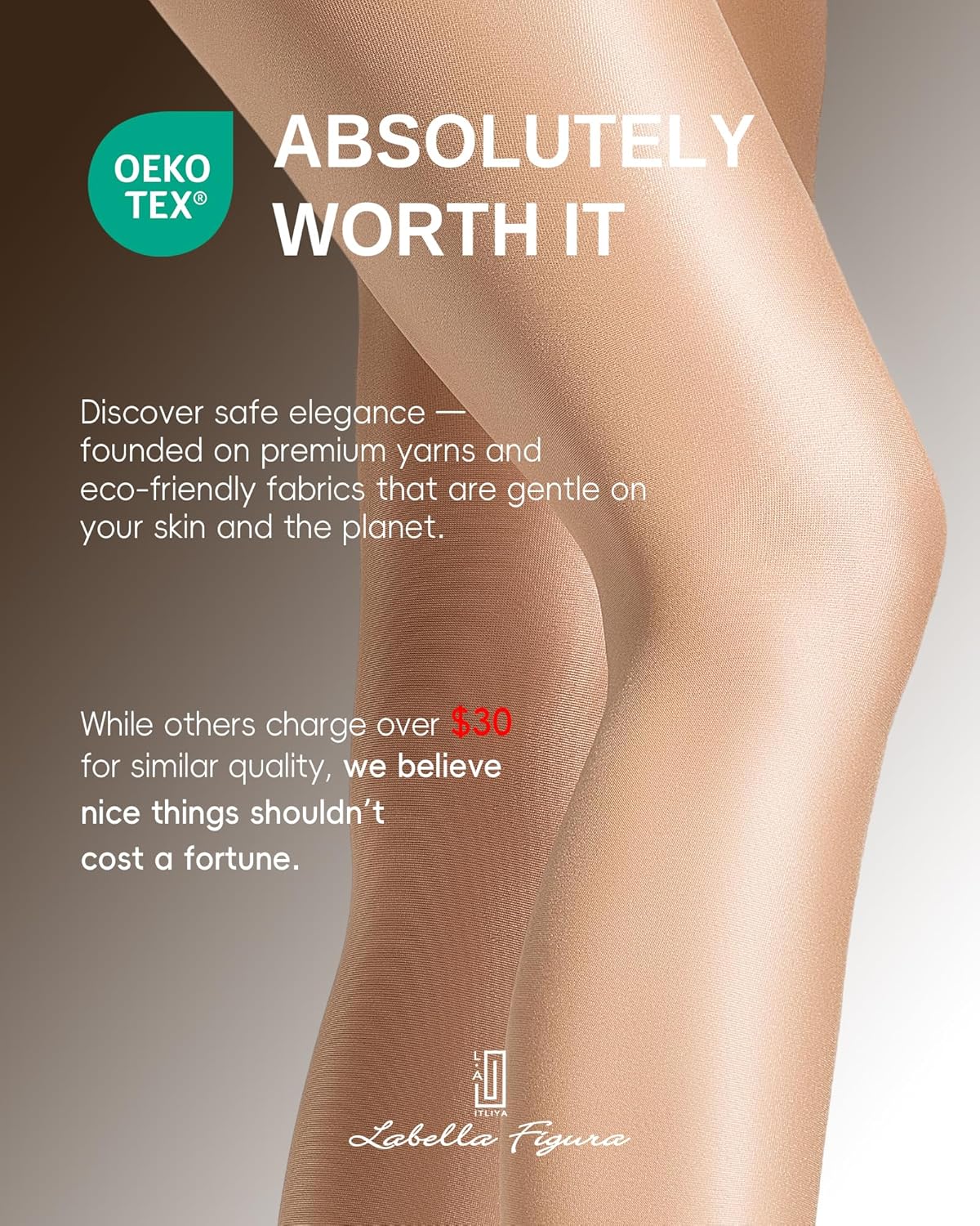 LABELLA 80D Super Glossy Pantyhose for Women,Shiny Oil Jazz Tights,All Day Comfort,S-Queen2 - Image 7