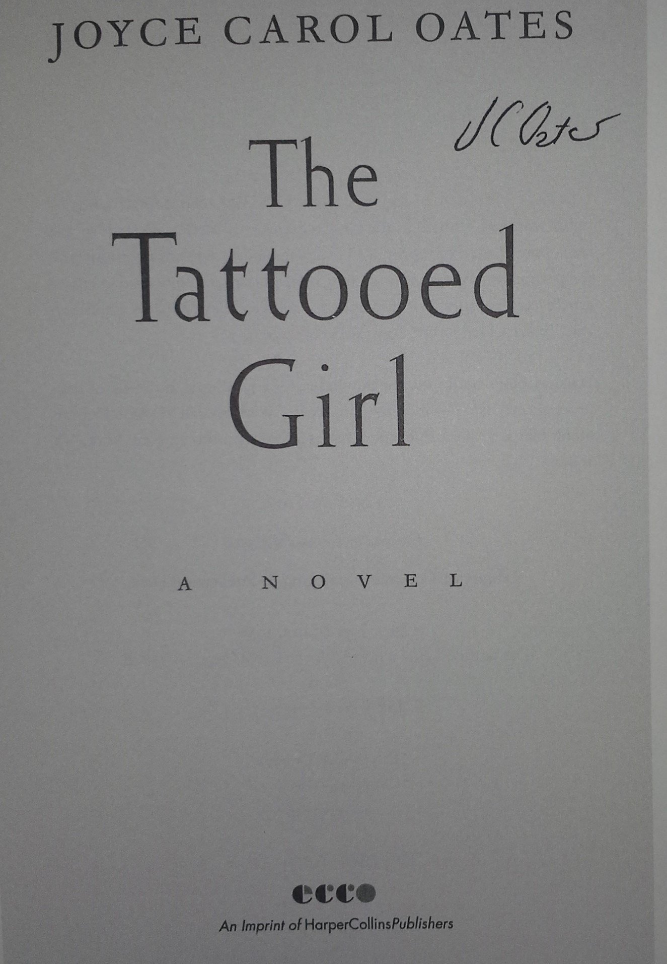 Buy The Tattooed Girl: A Novel — BookShops.in