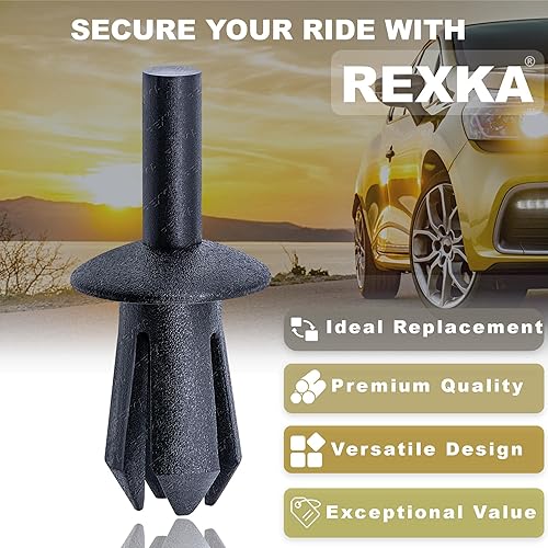 Miniatura 5 de Rexka 30 unids remaches expansivos guardabarros guantera para BMW 51161881149 BMW 1 2 3 4 6 7 X Z Series