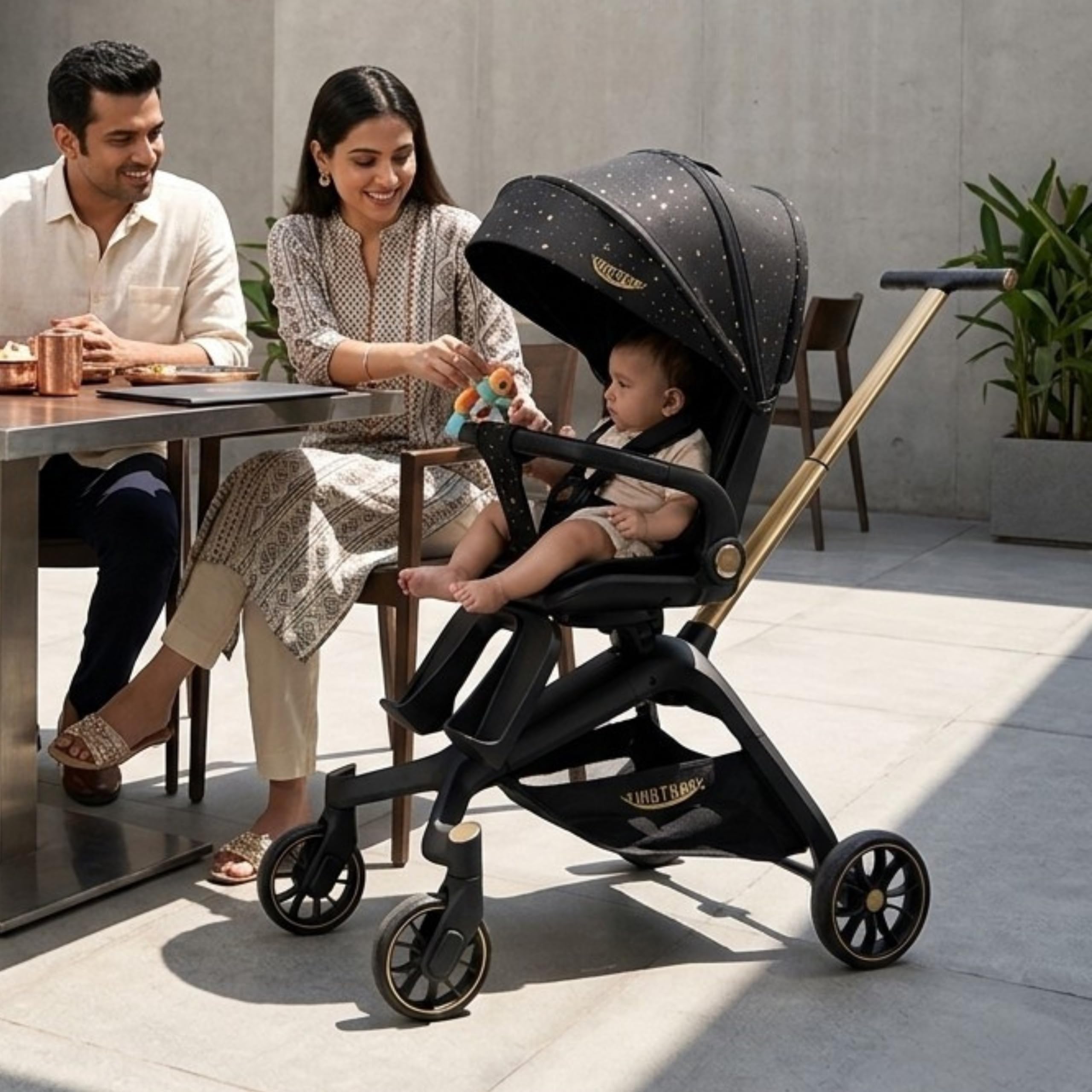 Urban Glide T6 – The Luxury You Deserve Stroller - Black-image-43