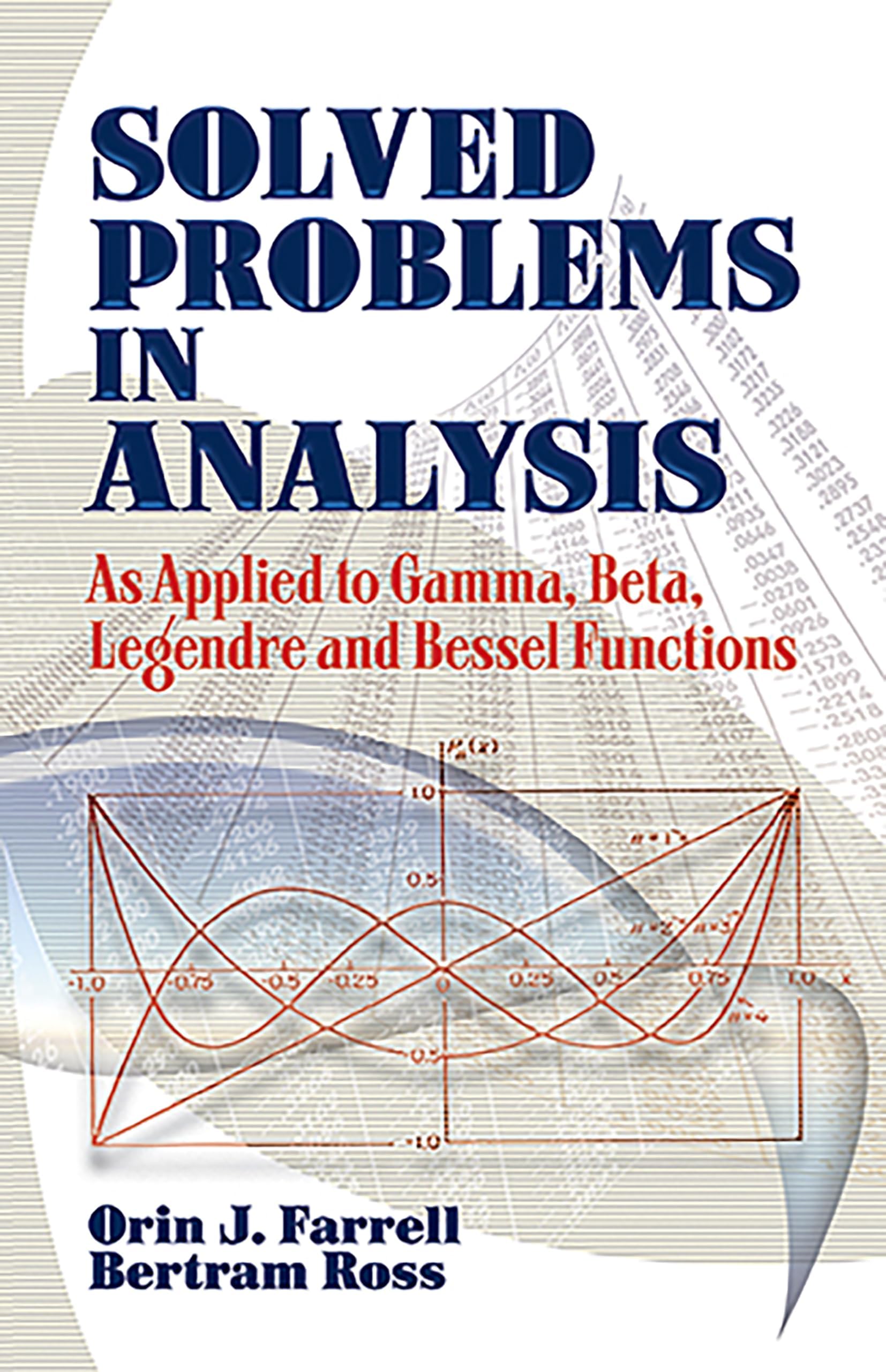 Solved Problems in Analysis: As Applied to Gamma, Beta, Legendre and Bessel Functions (Dover Books on MaTHEMA 1.4tics)