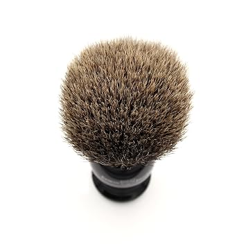 Edwin Jagger Medium Best Badger English Shaving Brush (Imitation Ebony)