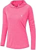 TBMPOY Womens UPF 50 Sun Protection Hoodie Shirt Long Sleeve Fishing Hiking Outdoor UV Shirt Lightweight