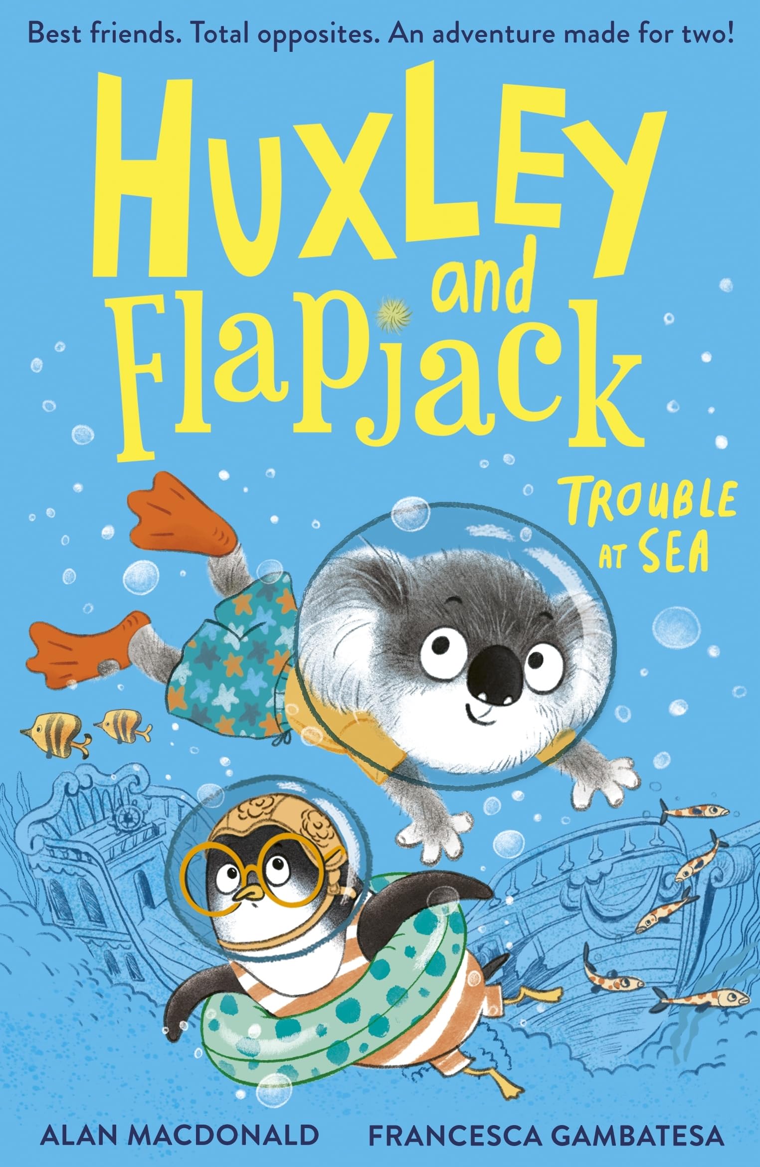 Alan MacDonald Huxley & Flapjack: Trouble at Sea Paperback Book