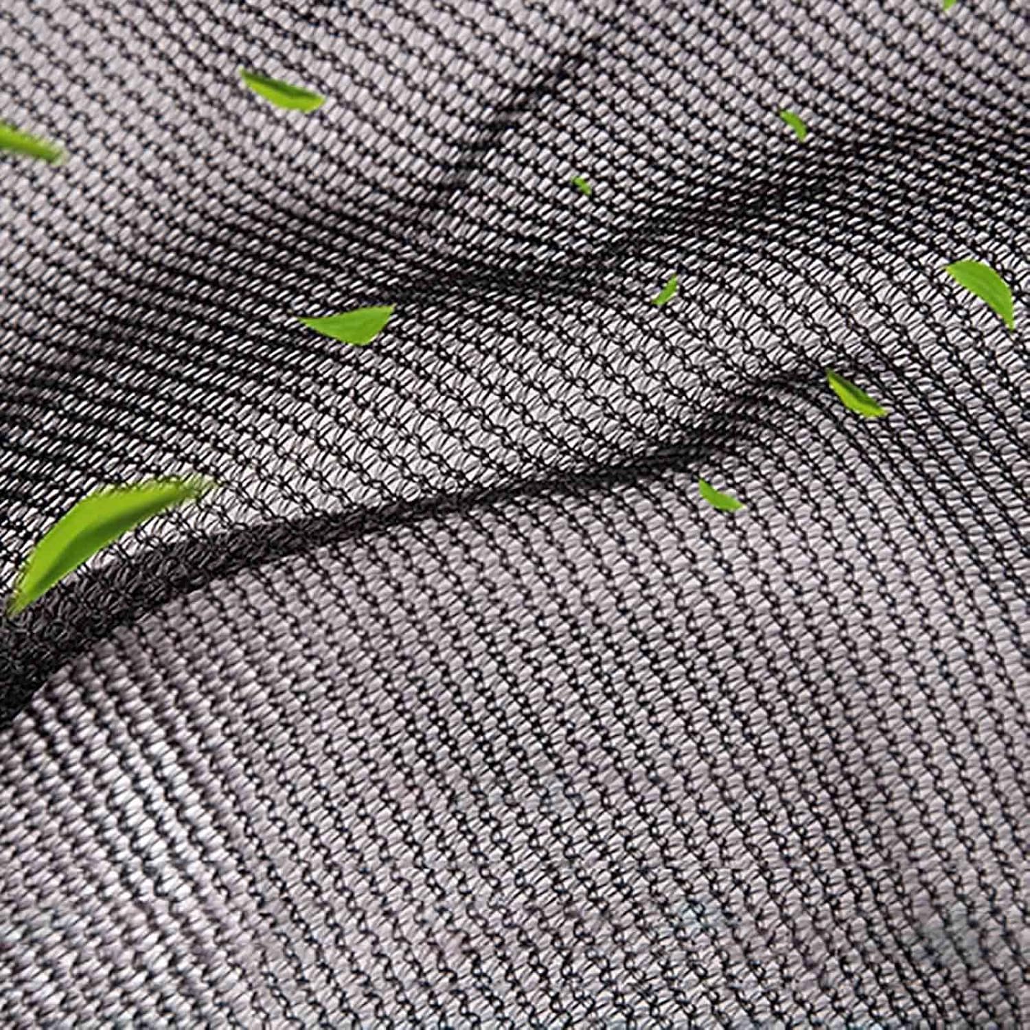 70% Garden Shade Mesh Tarp, Breathable Black Shade Cloth, 3.3x3.3 3.3x6.5 5x6.5 6.5x6.5 6.5x10 10x10 10x13 10x20 13x13 13x20 20x20ft, Anti-uv Shade Net for Outdoors, for Orchids Flowers Succulents
