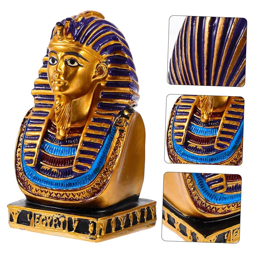 Amazon.co.jp: COHEALI エジプトのファラオ像 ファラオモデル