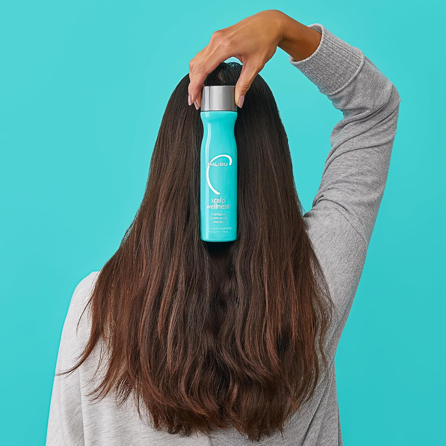 Malibu C Scalp Wellness Hair Shampoo - Sulfate-Free & Moisturizing Shampoo - Nourishing Scalp Care with Sulfate-Free Surfactant Technology - Image 4