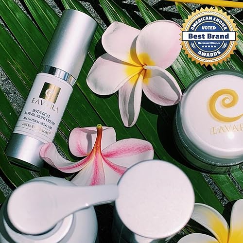 Miniatura 7 de Crema de noche orgánica de retinol, antienvejecimiento para la noche crema hidratante facial natural con ácido hialurónico, manteca de karité y aloe