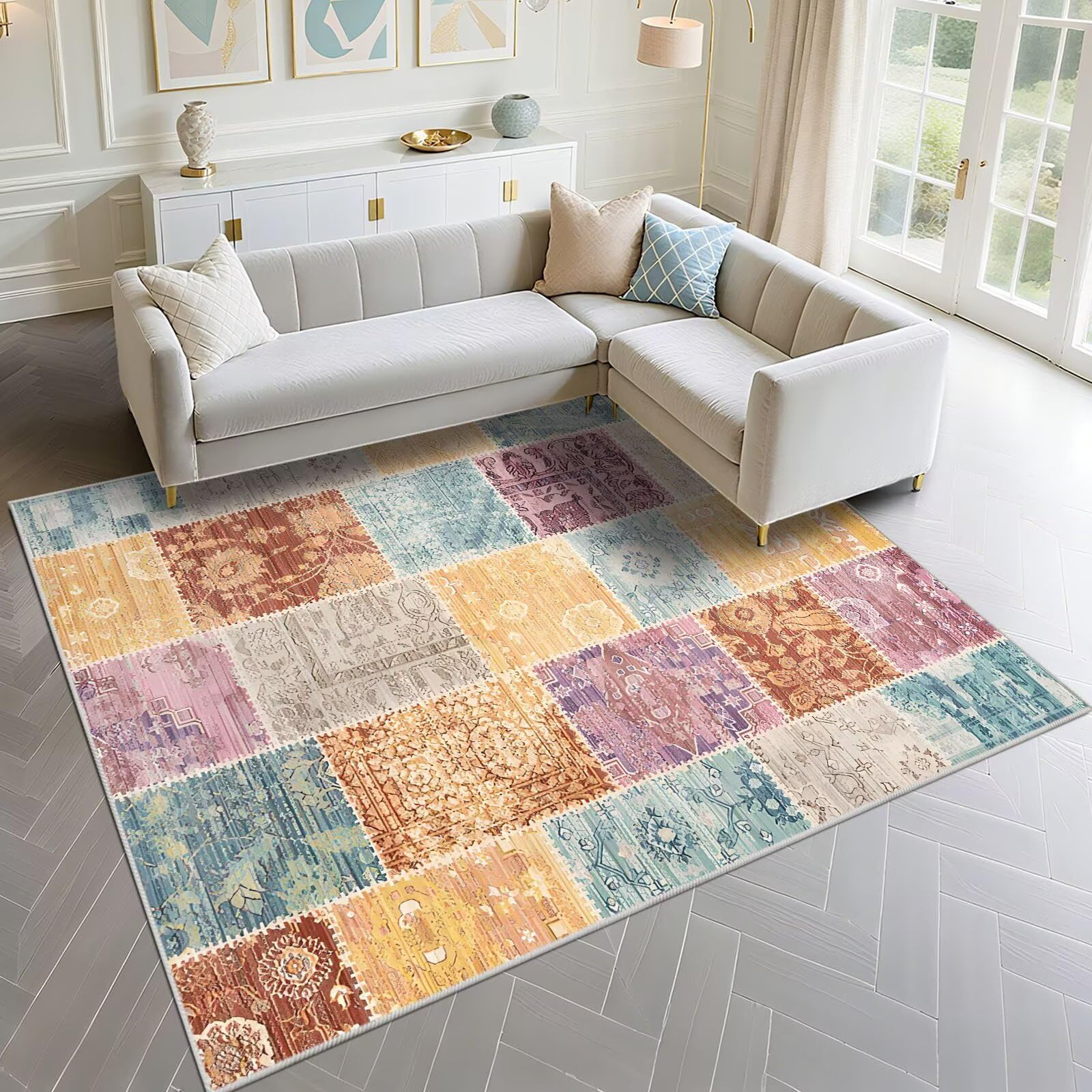 Tapis insonorisant salle à manger 90x190cm anti-bruit pour salon cuisine