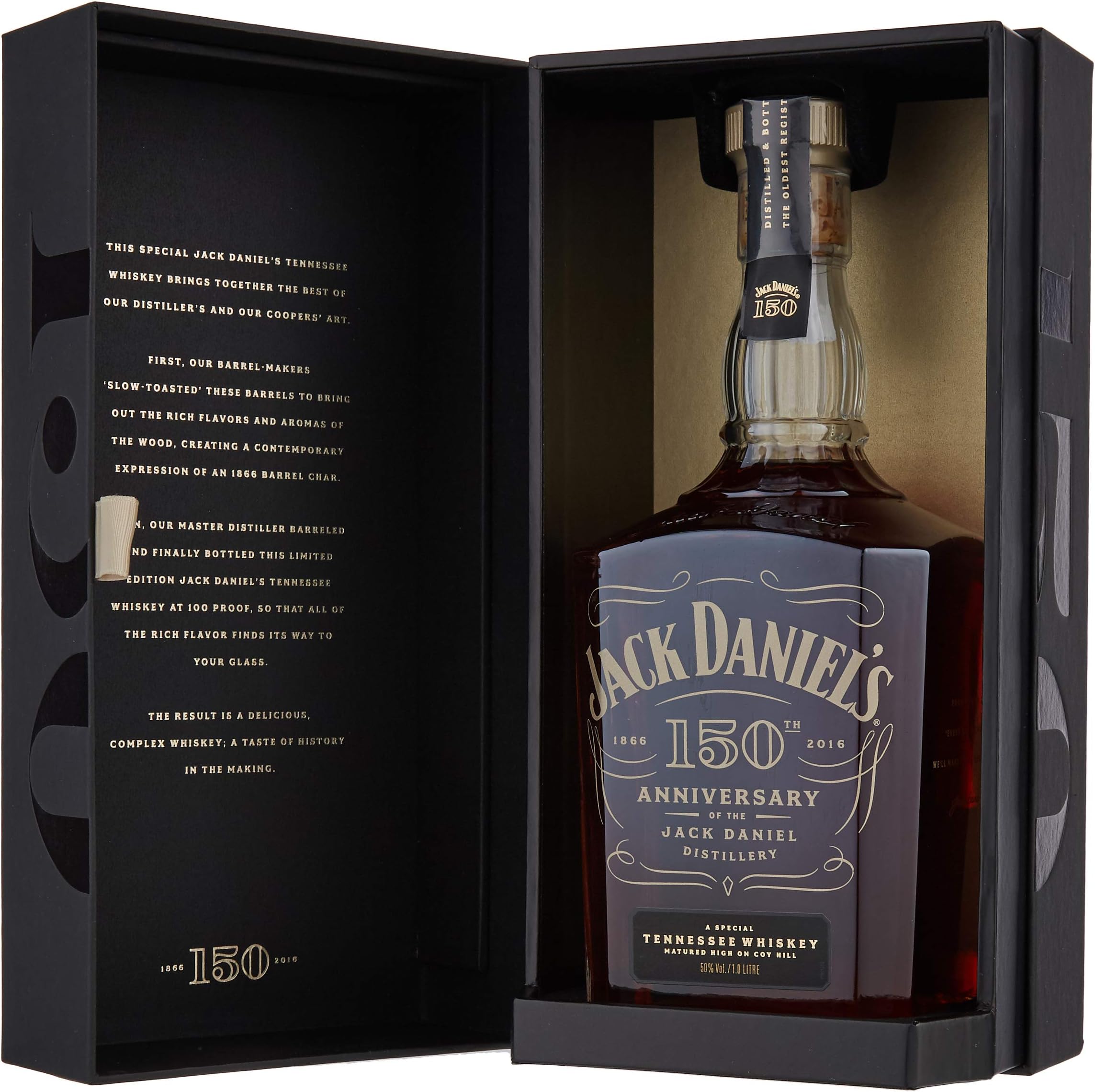 Jack Daniel's 150th Anniversary Tennessee Whiskey, 1L